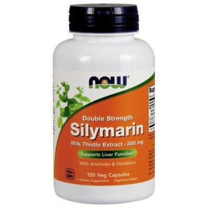 Silymarin with Artichoke & Dandelion NOW Foods 300mg - 100 vcaps