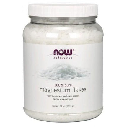 Magnesium Flakes - 100% Pure NOW Foods 1531 grams