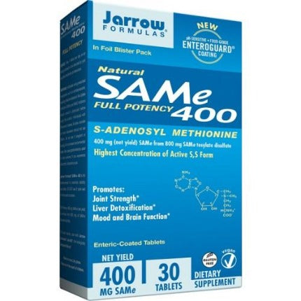SAMe 400 Jarrow Formulas 30 tablets