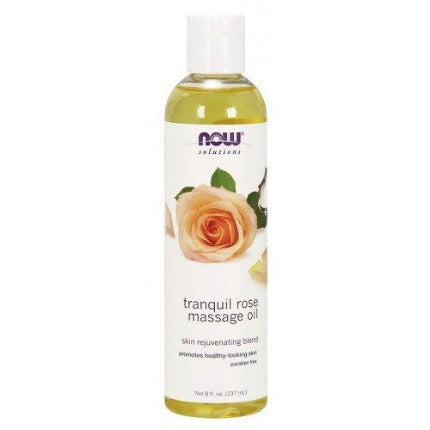 Tranquil Rose Massage Oil NOW Foods 237 ml