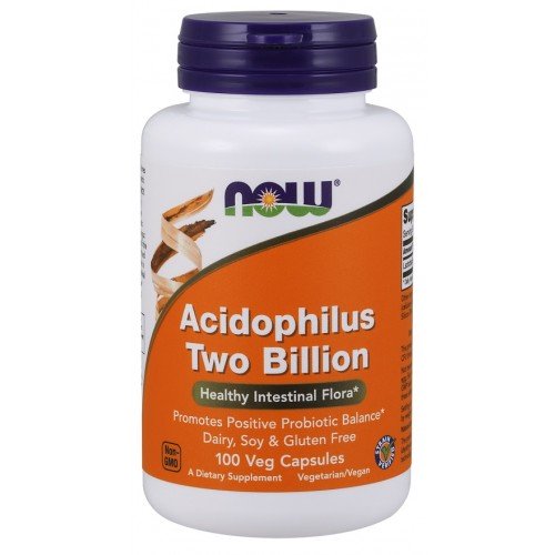 Acidophilus Two Billion NOW Foods 100 vcaps