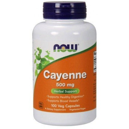 Cayenne NOW Foods 500mg - 100 vcaps