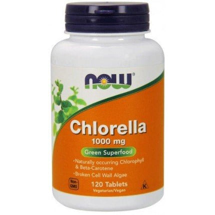 Chlorella NOW Foods 1000mg - 120 tablets