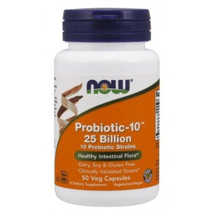 Probiotic-10 NOW Foods 25 Billion - 50 vcaps