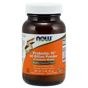 Probiotic-10 NOW Foods 50 Billion Powder - 57 grams