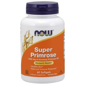 Super Primrose NOW Foods 1300mg - 60 softgels