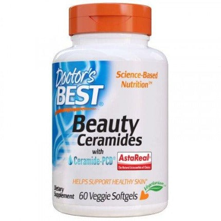 Beauty Ceramides with Ceramide-PCD Doctor's Best 60 veggie softgels