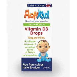 Vitamin D3 Drops ActiKid 30 ml