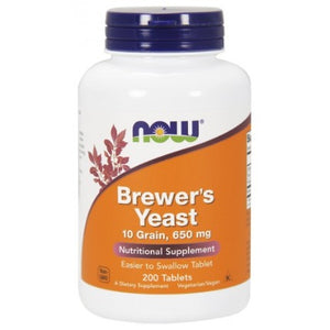 Brewer's Yeast NOW Foods Tablets - 200 tablets