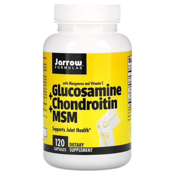 Glucosamine + Chondroitin + MSM Jarrow Formulas 120 caps