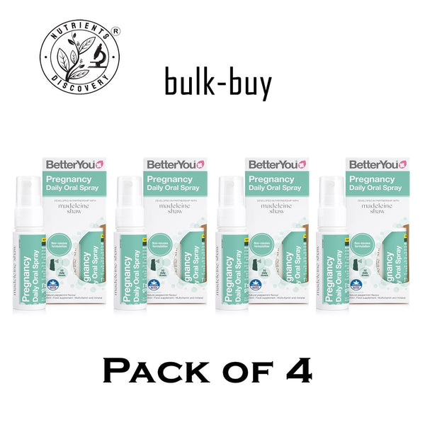 BetterYou Pregnancy Oral Spray (Pack of 4)