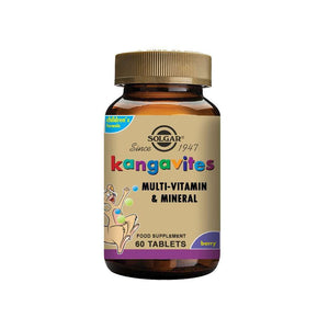 Solgar Kangavites Childrens vitamins (Bouncing Berry) Chewable 60 Tablets