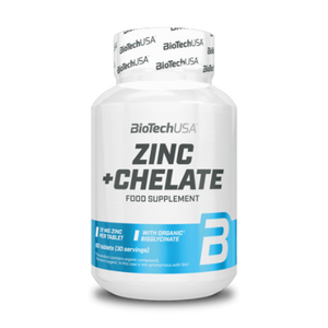 Zinc + Chelate BioTechUSA Zinc + Chelate - 60 tablets