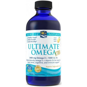 Ultimate Omega Xtra Nordic Naturals 3400mg Lemon - 237 ml
