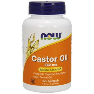 Castor Oil NOW Foods 120 softgels