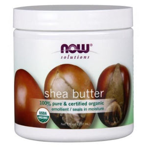 Shea Butter - 100% Pure & Organic NOW Foods 207 ml