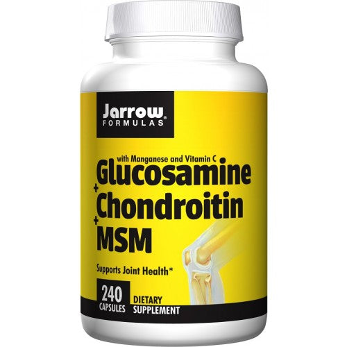 Glucosamine + Chondroitin + MSM Jarrow Formulas 240 caps