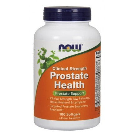 Prostate Health Clinical Strength NOW Foods 180 softgels