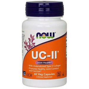 UC-II Undenatured Type II Collagen NOW Foods 60 vcaps