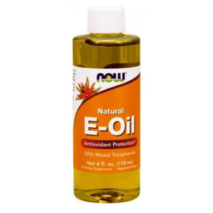 Vitamin E Natural Liquid NOW Foods Antioxidant Protection 118 ml