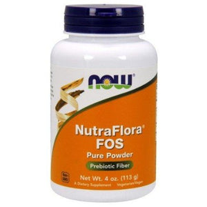 NutraFlora FOS NOW Foods Probiotic Enhancer 113 grams