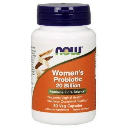 Women's Probiotic 20 Billion NOW Foods 50 vcaps