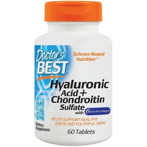 Hyaluronic Acid + Chondroitin Sulfate with BioCell Collagen Doctor's Best 60 tablets