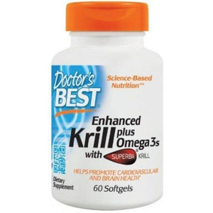 Enhanced Krill with Omega3s Doctor's Best 60 softgels