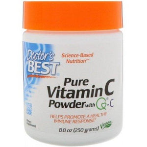 Pure Vitamin C Powder with Quali-C Doctor's Best 250 grams