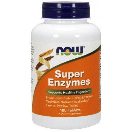 Super Enzymes NOW Foods Super Enzymes - 180 tablets
