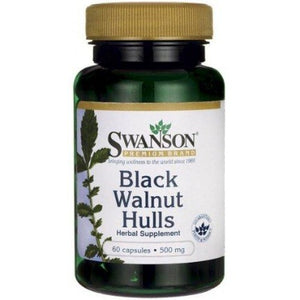 Black Walnut Hulls Swanson 60 caps