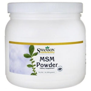 MSM Methylsulfonylmethane Swanson Powder - 454 grams