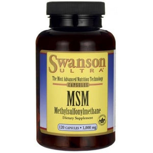 MSM Methylsulfonylmethane Swanson 1000mg - 120 caps