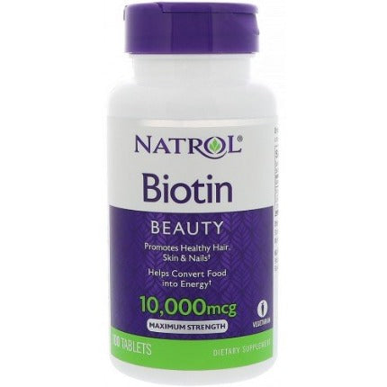Biotin Natrol 10 000mcg - 100 tablets