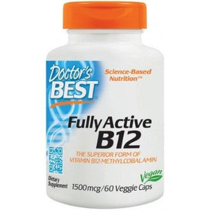 Fully Active B12 Doctor's Best 1500mcg - 60 vcaps