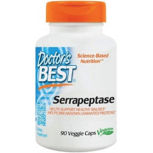 Serrapeptase Doctor's Best 40 000 SPU - 90 vcaps