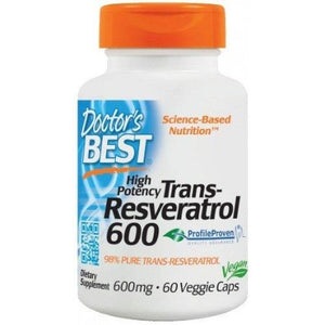 Trans-Resveratrol 600 Doctor's Best 60 vcaps