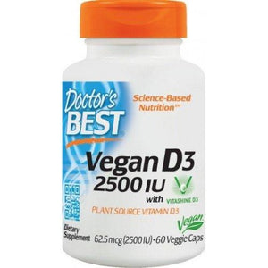 Vegan D3 Doctor's Best 60 vcaps