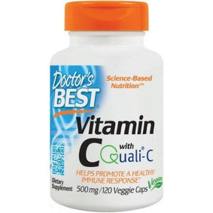 Vitamin C with Quali-C Doctor's Best 500mg - 120 vcaps