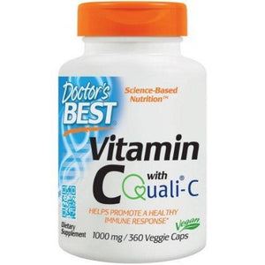  Vitamin C with Quali-C Doctor's Best 1000mg - 360 vcaps
