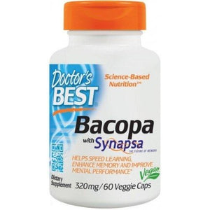 Bacopa with Synapsa Doctor's Best 60 vcaps