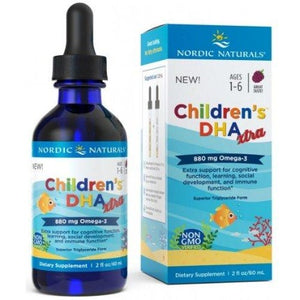 Children's DHA Xtra Nordic Naturals 880mg Berry Punch - 60 ml