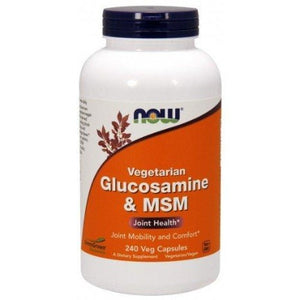 Glucosamine & MSM Vegetarian NOW Foods 240 vcaps