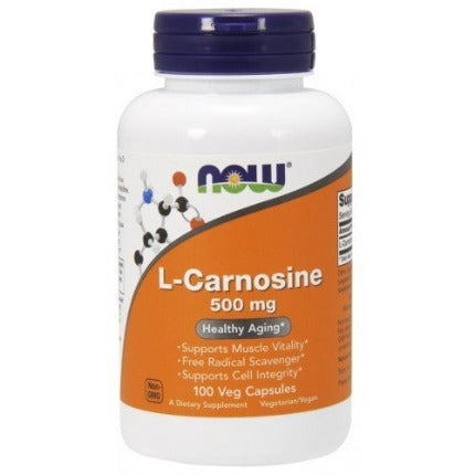 L-Carnosine NOW Foods 500mg - 100 vcaps