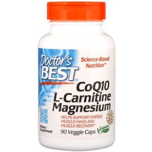 CoQ10, L-Carnitine Doctor's Best 90 vcaps