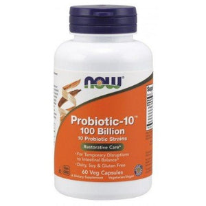 Probiotic-10 NOW Foods 100 Billion - 60 vcaps