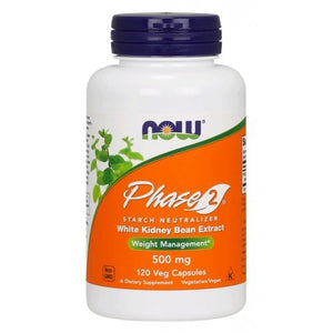 Phase 2 - White Kidney Bean Extract NOW Foods 120 vcaps