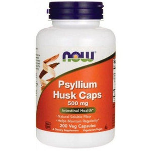 Psyllium Husk NOW Foods 500mg - 200 vcaps