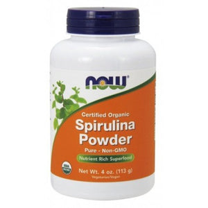 Spirulina Organic NOW Foods 1000mg - 120 tablets
