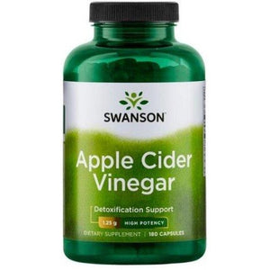 Apple Cider Vinegar Swanson 1250mg High Potency - 180 caps